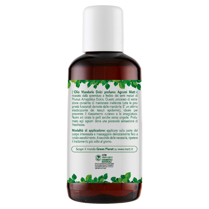 Olio Mandorle Dolci profumato Agrumi