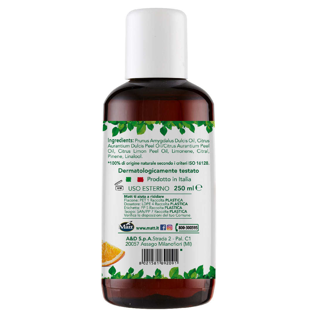Sweet Almond Oil Citrus Scent