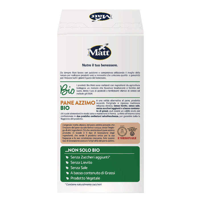 Organic Unleavened Bread 200 g