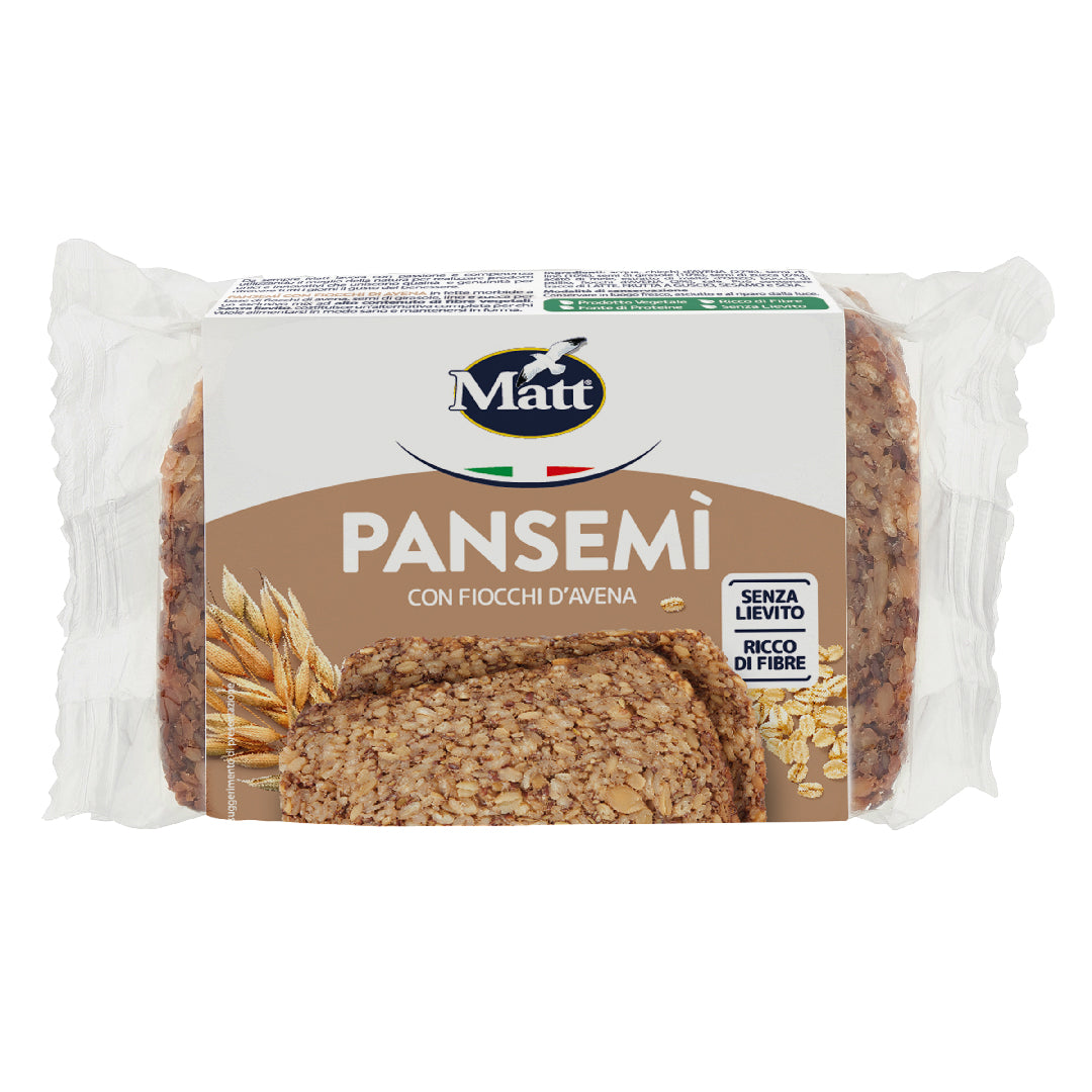 Pansemì con fiocchi di avena